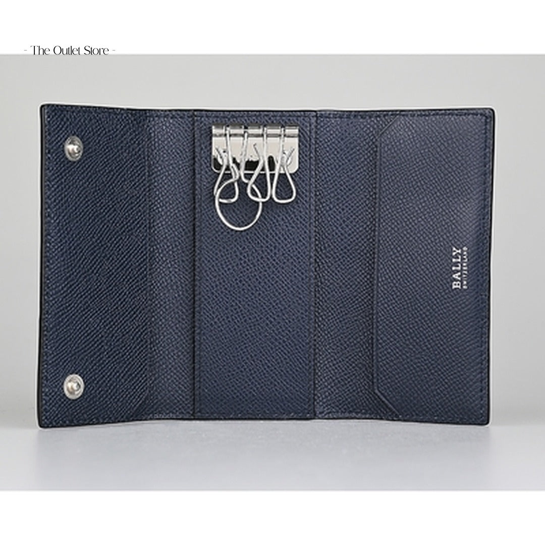 Bally Taltos 4-Hook Key Holder 6218045 New Blue – Interior View