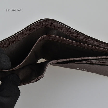 Bally Trasai Bifold Wallet 6236532 Coffee – Interior Detail View