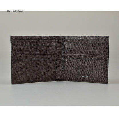 Bally Trasai Bifold Wallet 6236532 Coffee – Interior View