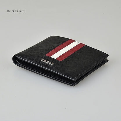 Bally Tveye Bifold Wallet 6224892 Black – Angled View