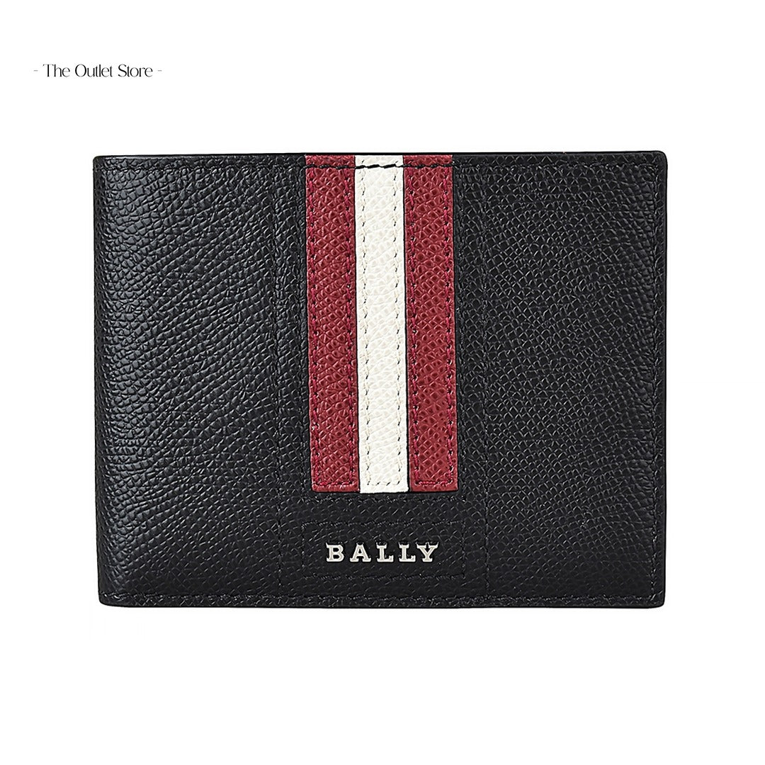 Bally Tveye Bifold Wallet 6224892 Black – Front View