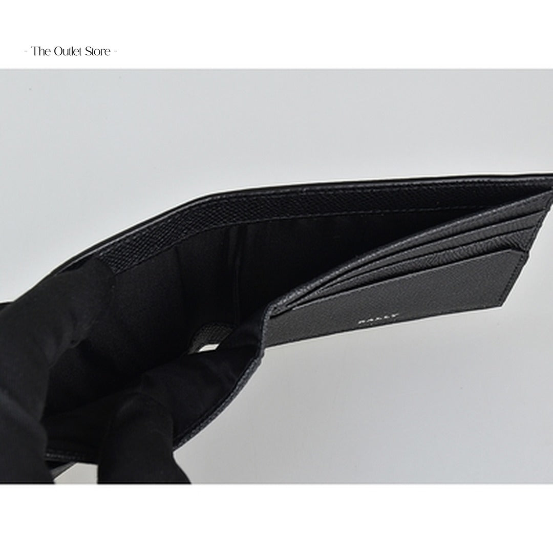 Bally Tveye Bifold Wallet 6224892 Black – Interior Detail View
