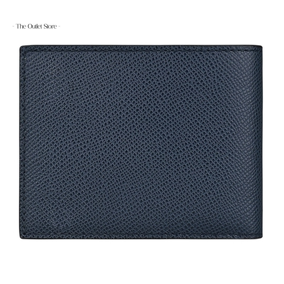 Bally Tveye Bifold Wallet 6230134 New Blue – Back View