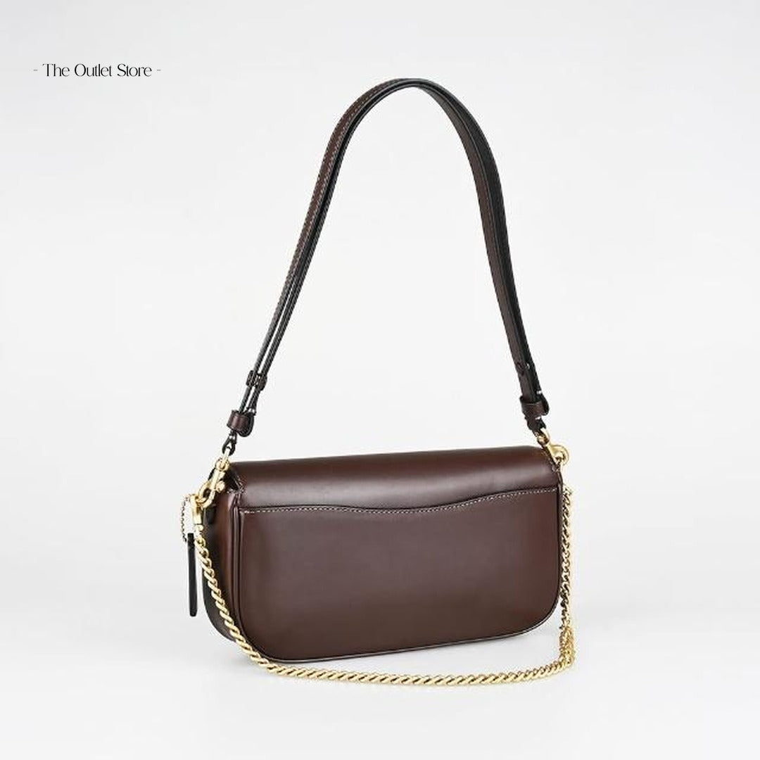 Coach Brook Flap Chain Bag CAN90 Maple – Side View