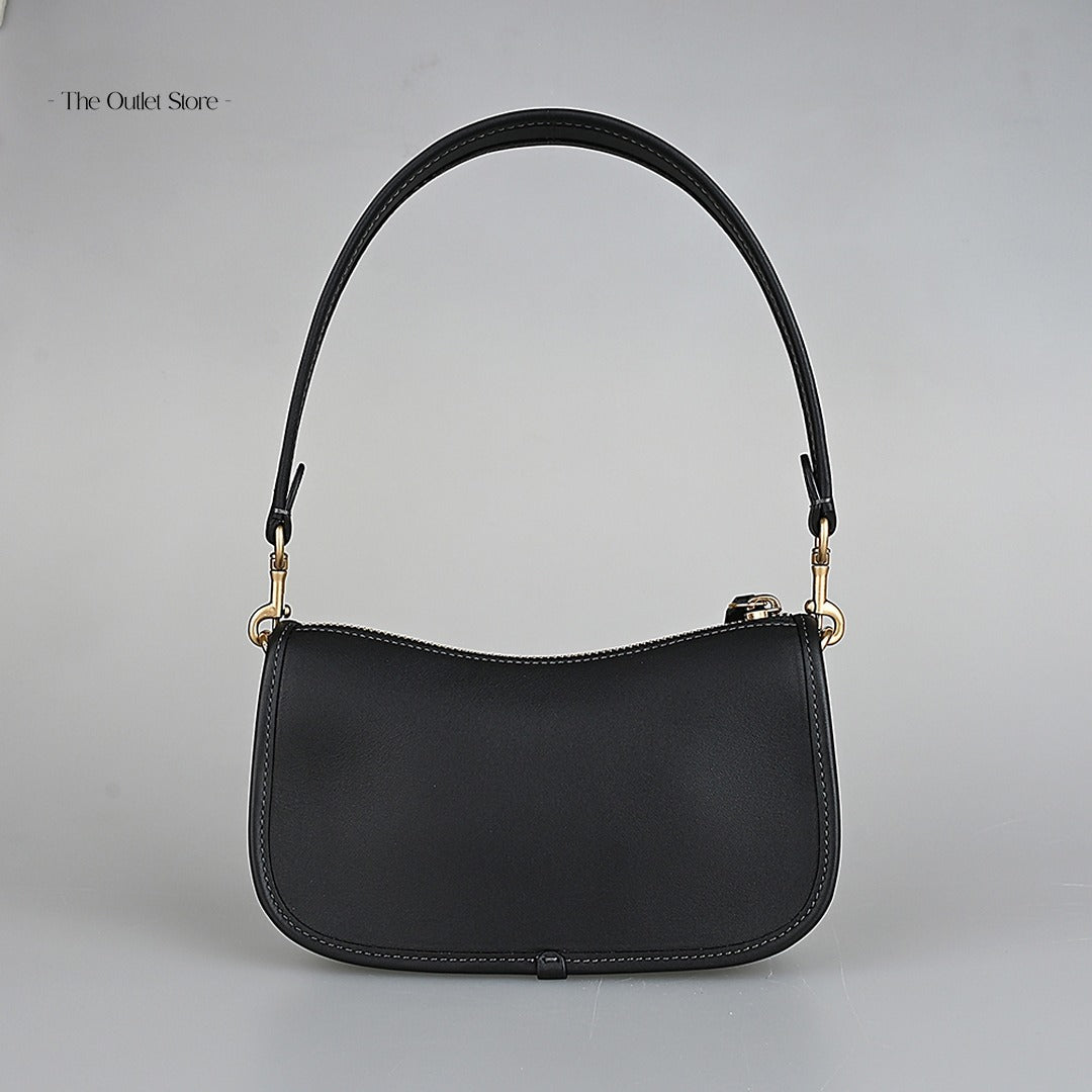 Coach Swinger 20 Shoulder Bag C2643 Black – Back View
