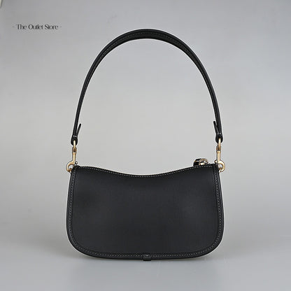 Coach Swinger 20 Shoulder Bag C2643 Black – Back View