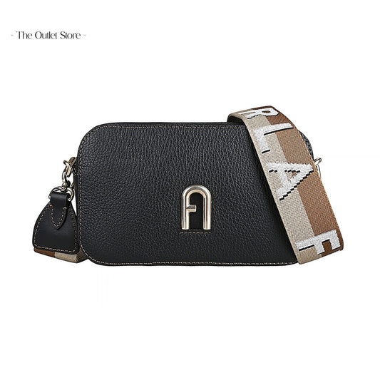 Furla Primula Mini Crossbody Bag WB00924 Nero Black – Front View